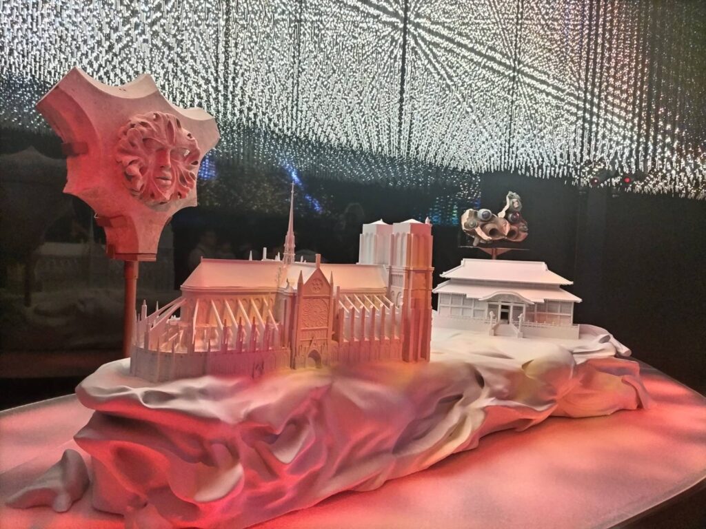 万博　フランス館　モンサンミッシェル